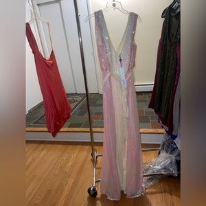 Badgley Mishka Sparkly two-toned Dress